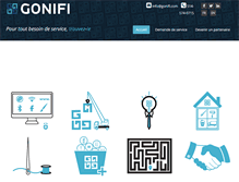 Tablet Screenshot of gonifi.com